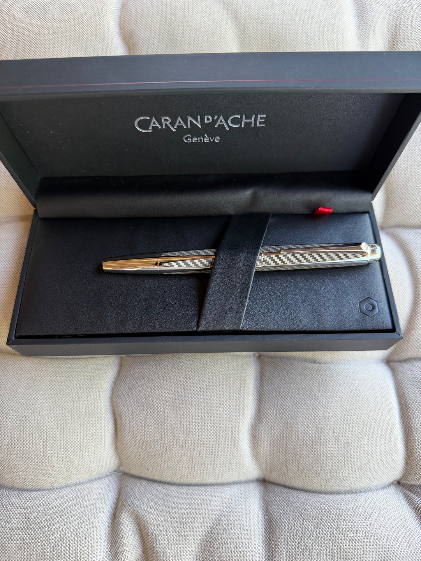 Caran d'Ache Ecridor Golf roleris, sidabrinė spalva