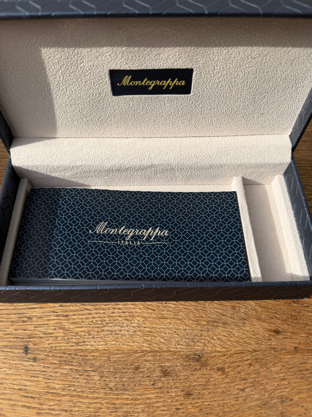 Montegrappa Venetia rašiklis (rollerball), gintaro spalva, aukso akcentai