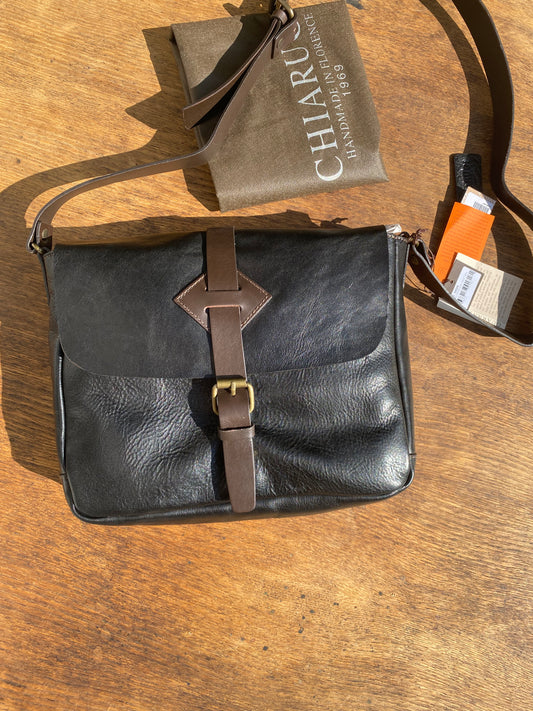 Chiarugi Firenze odinis krepšys (messenger bag) su planšetės skyriumi, Art. 54004